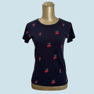 J. Crew Cherry T-Shirt XS